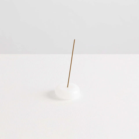 Maison Balzac White Glass Incense Holder