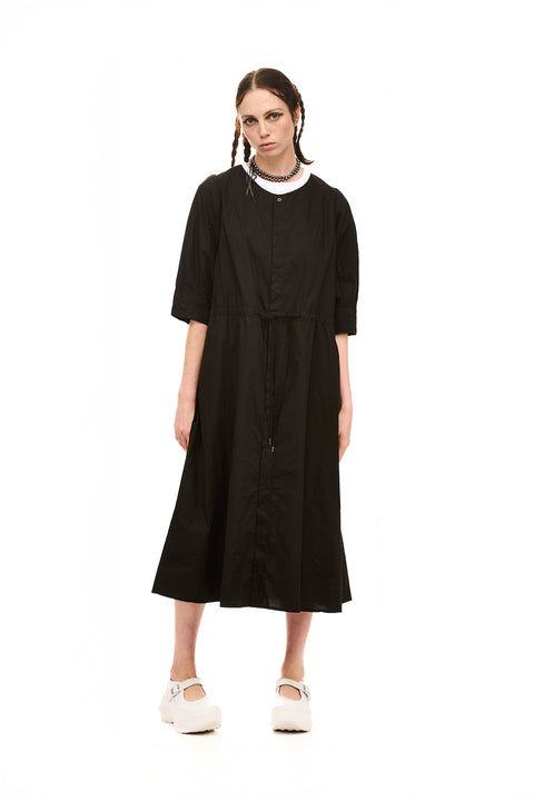 Nom*d Hemera Dress Black Cotton