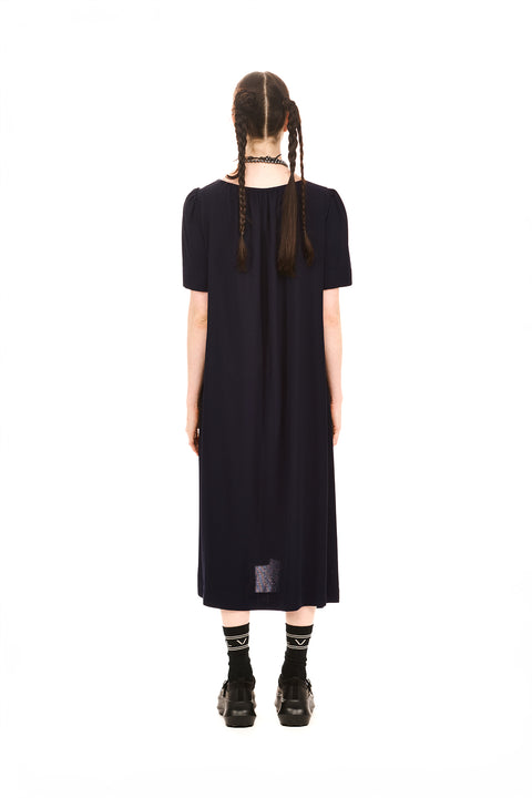 Janus Dress | Navy Sparkle