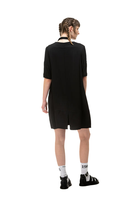 Nom*d No.6 Dress. Long Sleeve Black Tunic