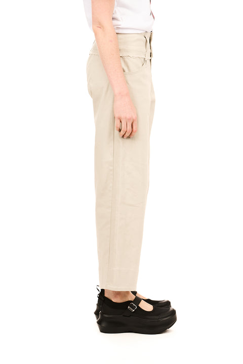 Nom*d Novel Trousers Cream Cotton