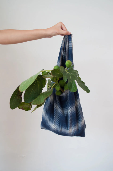 Wander Bag | Cobalt Plaid