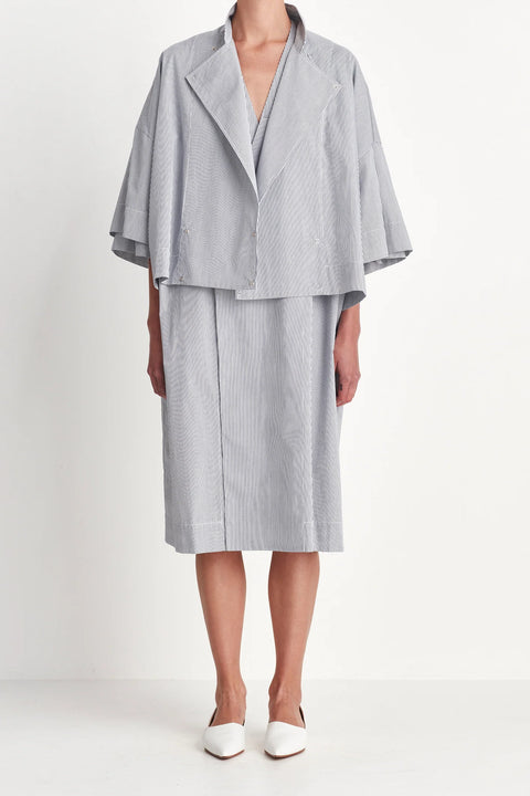 Rory William Docherty Cotton Stripe Jacket