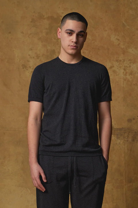 Standard Issue Cotton Cashmere Grey T-Shirt