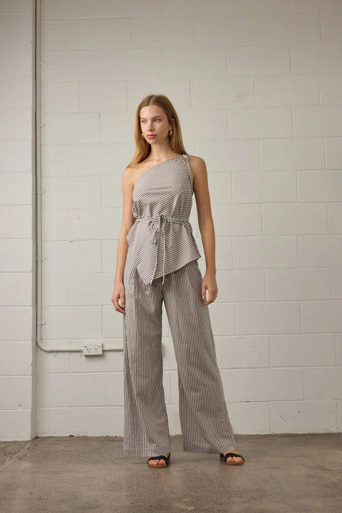 Towa Rhea Pant Natural Stripe