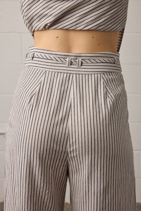 Towa Rhea Pant Natural Stripe