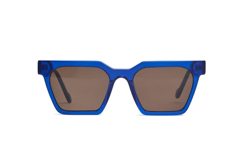 Age Eyewear Blue Cat Eye Sunglasses