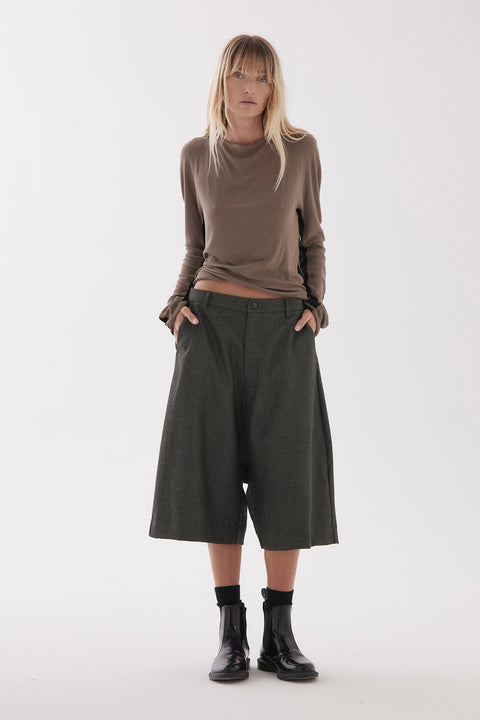 Zambesi Rhythm Long Sleeve Top in Biscotti