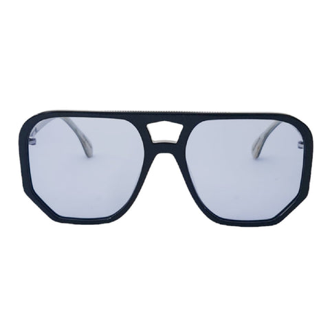 Age Eyewear Blue Lens Wager Aviator Sunglasses