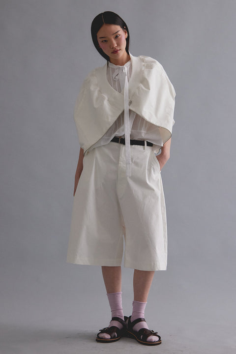 Gauchos Shorts | White