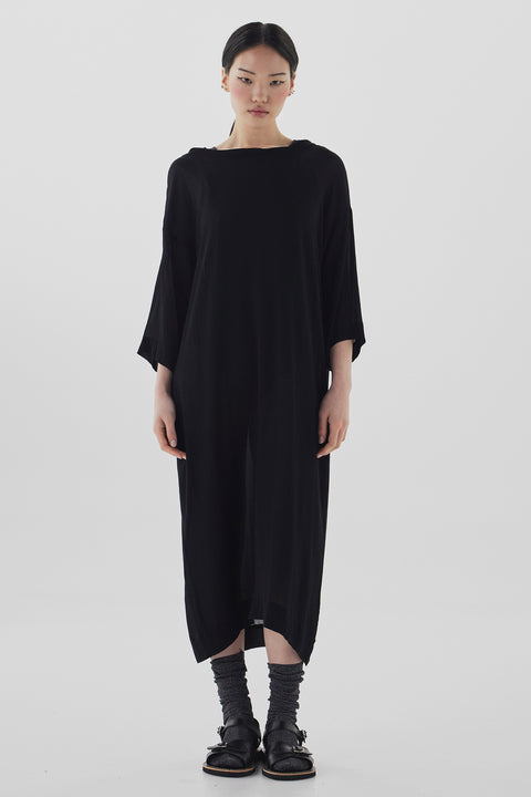 Zambesi Libertine black truffle reversible dress