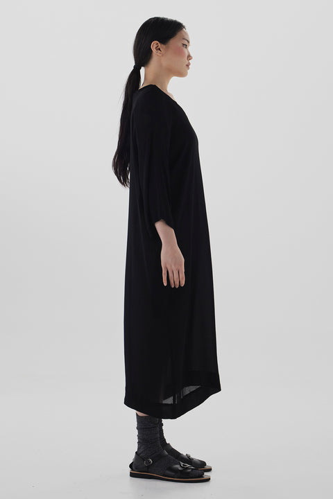 Zambesi Libertine black truffle reversible dress