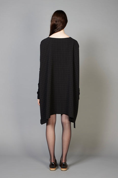 Zambesi Linedance Tunic dress black and white grid print