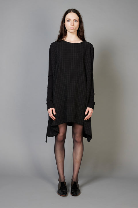 Zambesi Linedance Tunic dress black and white grid print