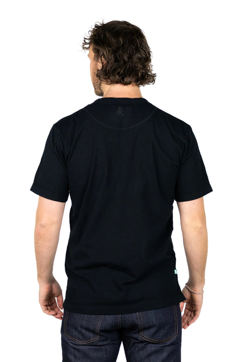 Big Mouse Tee | Black + Orange