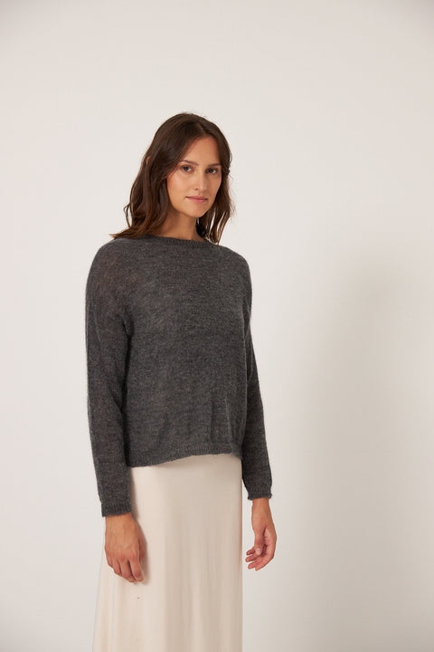 Feather Knit | Shadow Grey