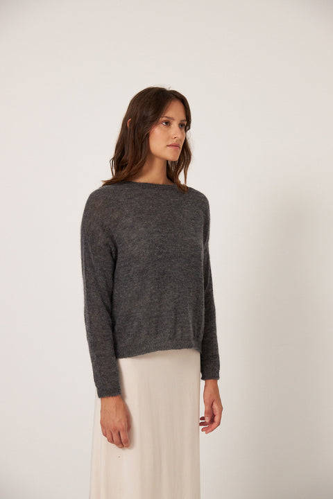 Feather Knit | Shadow Grey