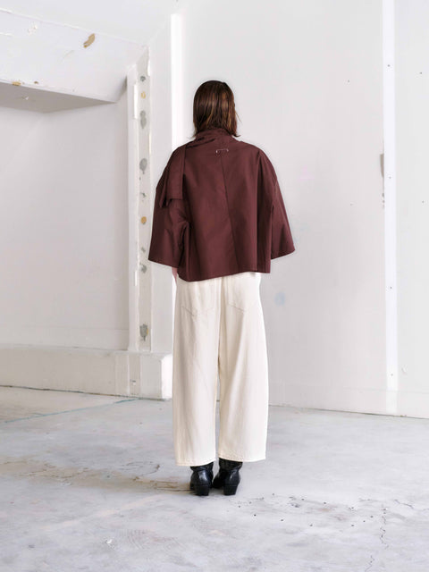 Otsu Matou Chocolate Cotton top