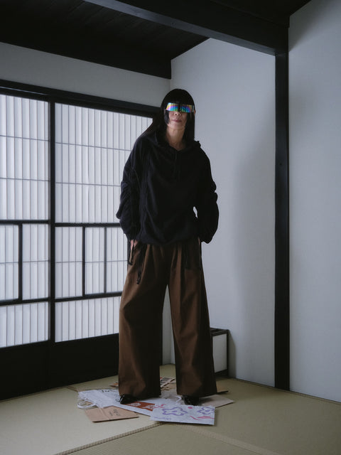 Tsuriageru Hoodie | Black 1