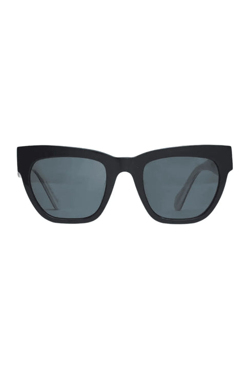 Age Eyewear Black Savage Cat Eye Sunglasses