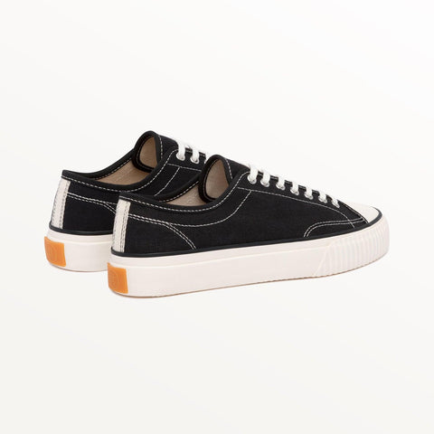 Collective Canvas Black and White Hemp Sneakers