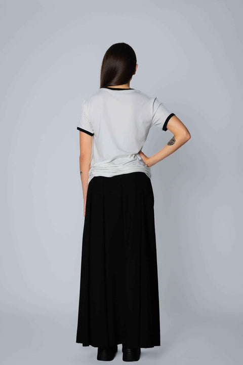 Tallulah Skirt | Black Wool