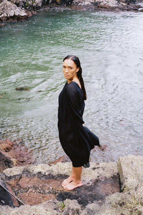 Tidal Dress | Black