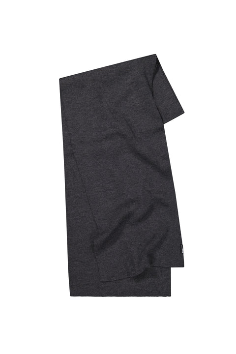 Standard Issue Plain Grey Simple Merino Scarf