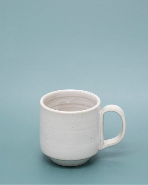 Richard Beachamp White tall stacking mug