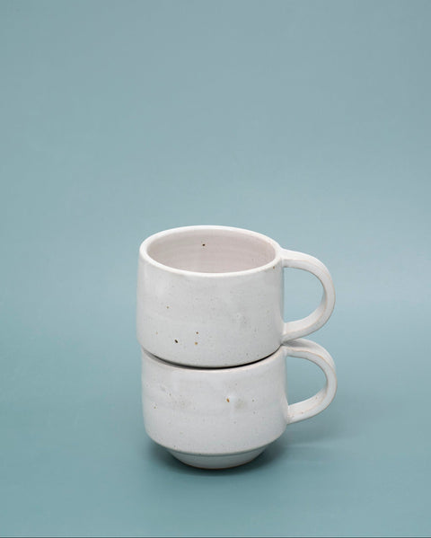 Richard Beauchamp c handle stacking mug