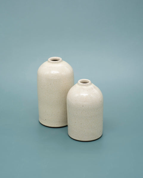 Small Bottle Vase | Beige
