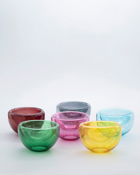 Matthew Hall Mid Century Glass Bowls