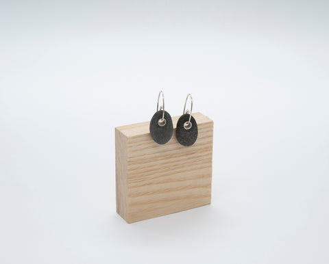 Drop Earring | Grey Pebble