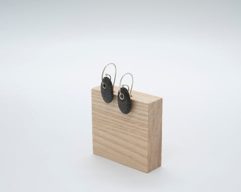 Drop Earring | Grey Pebble