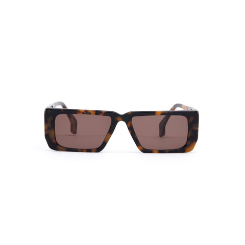 Age Eyewear Garage Rectangle Sunglasses Tortoise Shell