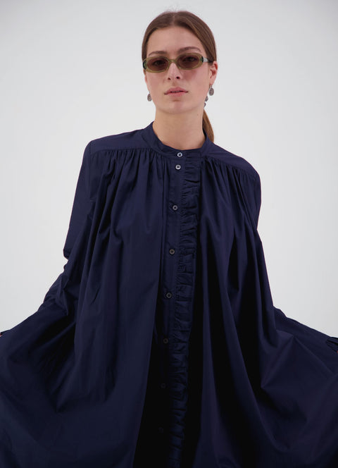 Daylight Moon Navy Blue Into The Cosmos Navy Maxi Dress