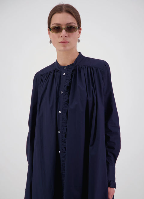 Daylight Moon Navy Blue Into The Cosmos Navy Maxi Dress