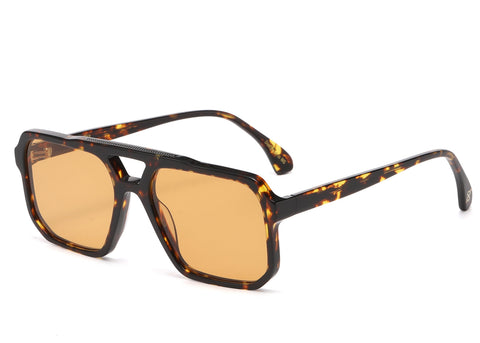 Anchorage | Brown Tort w Orange Lens