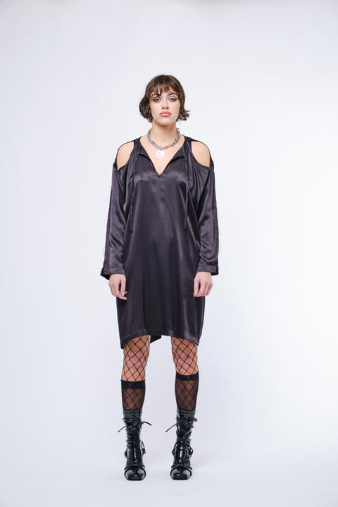 Jpalm Freya Mini Dress with Cut out sleeves