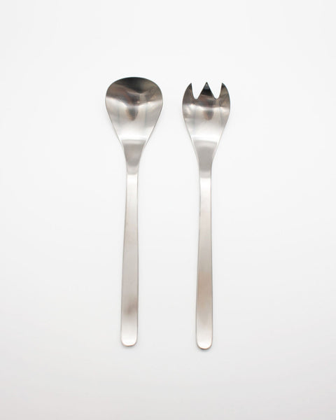 Sori Yanagi Small Stainless Steel Serving Fork 