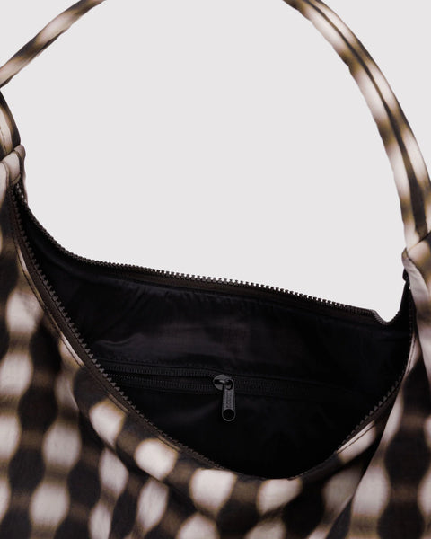 Shoulder Bag | Blurred Gingham