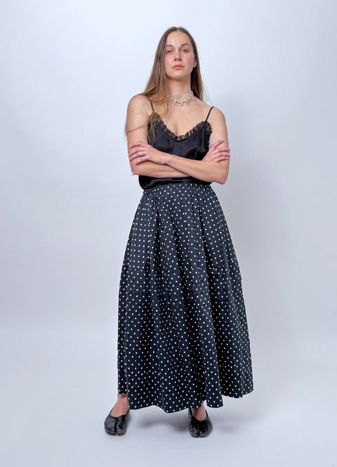 Remain in light skirt polka dot