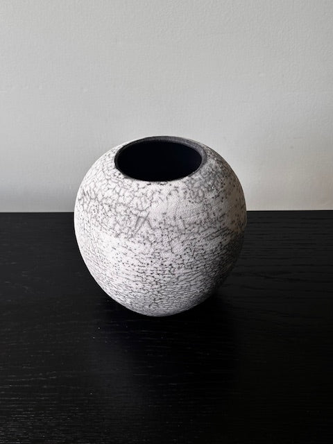 Raku Round Vase | Large