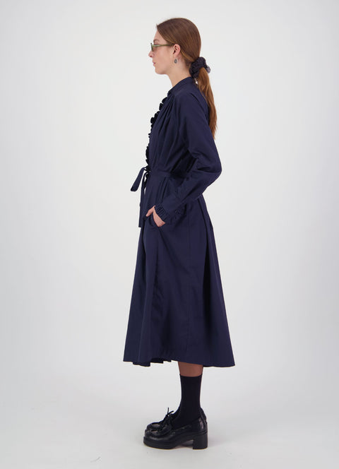 Daylight Moon Navy Blue Into The Cosmos Navy Maxi Dress
