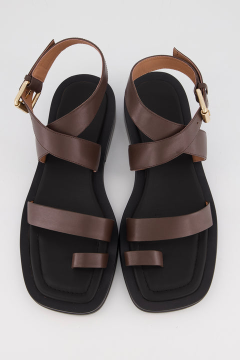 Bronwyn Carmen Sandals Brown