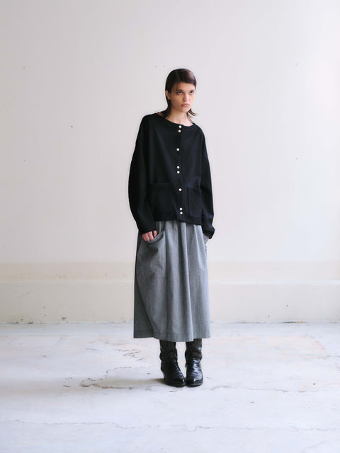 Otsu Pin Check Hiyori Bubble Skirt
