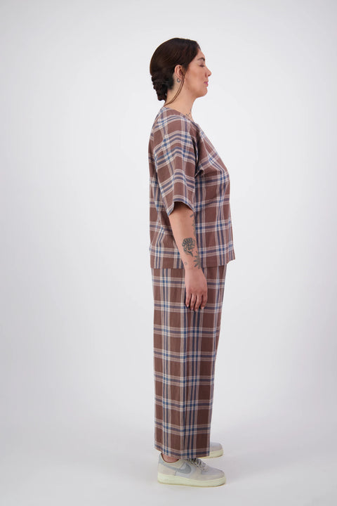 Buffet Pants | Chocolate Plaid