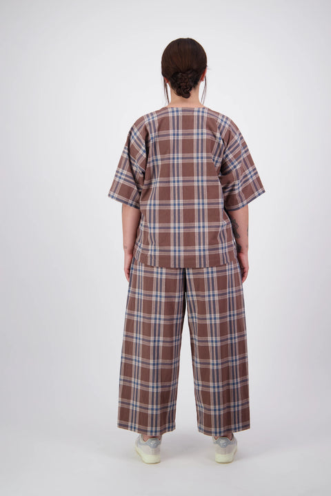 Buffet Pants | Chocolate Plaid