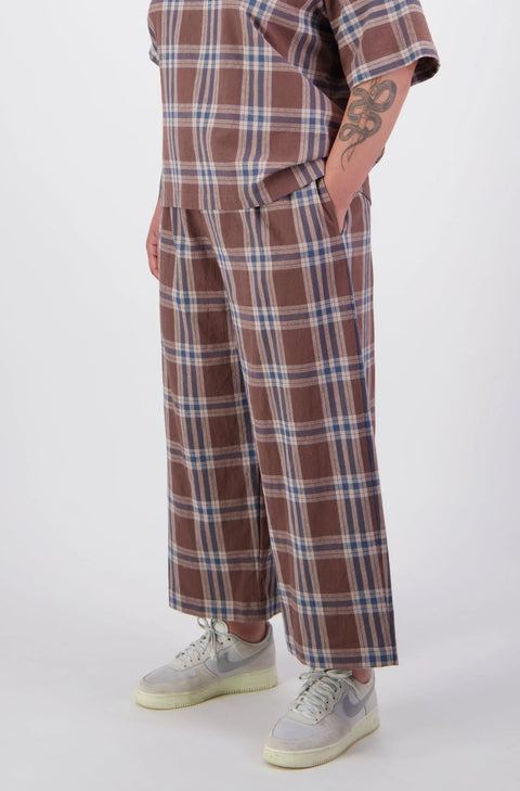 Buffet Pants | Chocolate Plaid