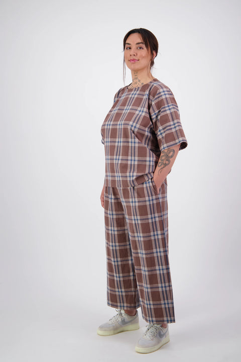 Buffet Pants | Chocolate Plaid